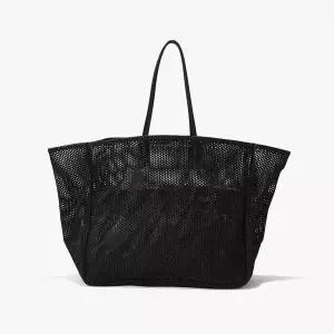 [샌프란시스코마켓](센텀시티점)AMIACALVA/ 아미아칼바/ WASHED LEATHER MESH TOTE (L) /수입가죽토트백...
