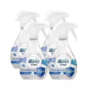 페브리즈 항균플러스 깨끗한향 370ml 4개