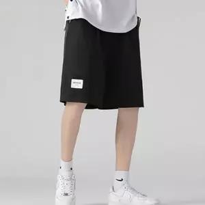 허리 반바지 빅사이즈 통반바지 데일리반 남성 밴딩 반바지 고무줄 여름 트레이닝 스포츠
