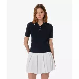 라코스테 LACOSTE 여성 포인텔 스웨터 폴로 셔츠 PF413E-56G 166 PF413E-56G166 5