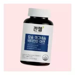 콴첼 칼슘 마그네슘 비타민D 아연 180g 180정 1개 4623554