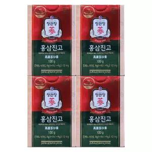 정관장 홍삼진고 100g 4개 / JJ몰