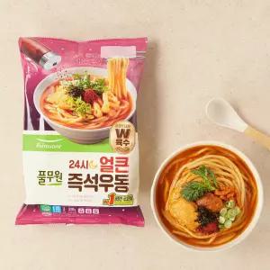 풀무원 브랜드관 24시 얼큰즉석우동 328g 2인분