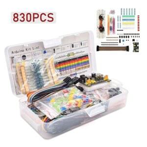 스타터 포인트 ARDUINO 키트 세트 DIY UNO 프로젝트 브레드 보드가있는