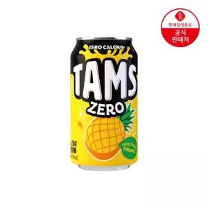 롯데칠성 탐스제로 파인애플 355ml x 24개