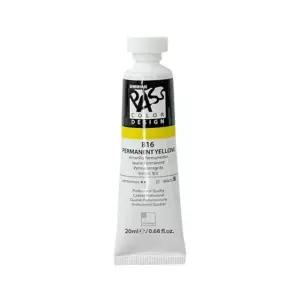 신한 패스컬러물감 낱색 B 20ml 816 퍼머넌트 옐로 (1개) 부품 소모품 자재