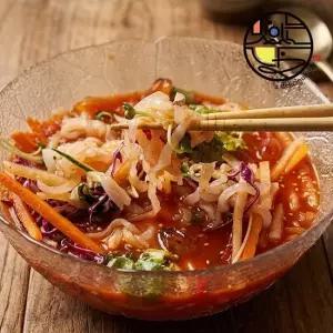 맛있는家 한치 물회 밀키트 1인세트 한치몸살200g+육수1팩)