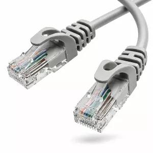 10개묶음 CAT5E 랜케이블 UTP 인터넷선 공유기 CCTV 랜선 회색 2M