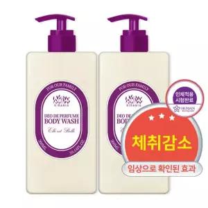 키라니아 데오드퍼퓸 바디워시 엘리벨르 300ml x 2개