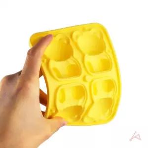 곰모양 얼음틀 4구 동물 아이스 위스키 얼음볼 커피 하이볼 곰돌이