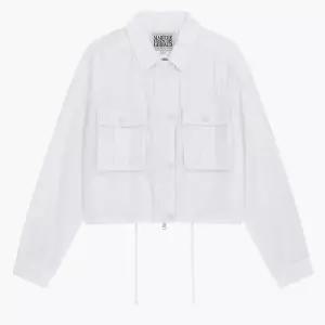 [아웃도어스/언더아머]마리떼 크롭 시어 자켓 여성 B1 MFG46UJK111 WHT