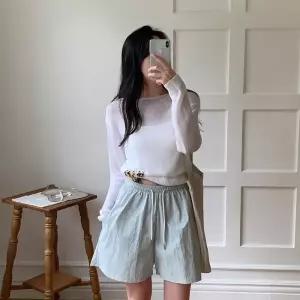 [코코블랑] 이지 나일론 컬러 밴딩 쇼츠(숏,미들,롱)