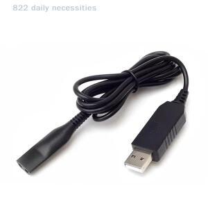 브라운 면도기 시리즈 S3/S5/S6/S7/S8/S9용 12V USB 충전 케이블, 3040s 790cc 9090cc 501 호환 교체용 충