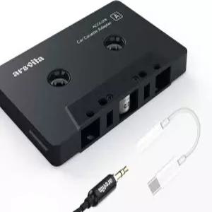 카세트테이프 어댑터와 C타입 3.5mm 오디오 Aux Jack 구글 삼성 샤오미 화웨이 올 C 포트 장치와 호환되기