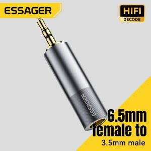 블루투스동글이 ESSAGER 3 5MM6 5MM 오디오 잭 변환기 카드, 스피커, PC 어댑터 휴대폰 6 기타, 스마트폰, DVD 앰프용 5MM3 사운드 이어폰,