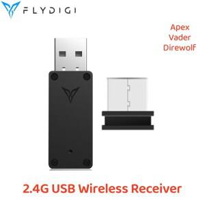 Vader 4 Pro/ Apex 3/ VADER Direwolf/ 게임 패드 USB 용 기존 Flydigi 컨트롤러 2.4G 수신기