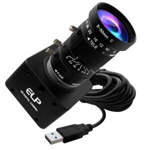 ELP 20MP USB 3.0 카메라 울트라 HD 수동 10배 줌  AR 고속 4K AI  비전