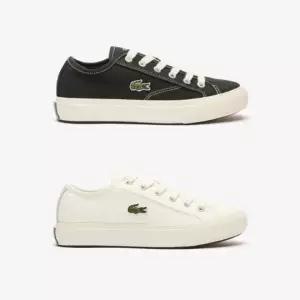 [LACOSTE] 라코스테 여성 캔버스화 백코트 BACKCOURT 124 1 (RZ0006W)