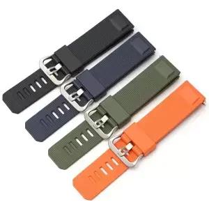 카시오 프로트렉 PRW-6900Y/6800/3400 용 TPU 시계 밴드 스트랩 액세서리 금속 버클 교체 23mm