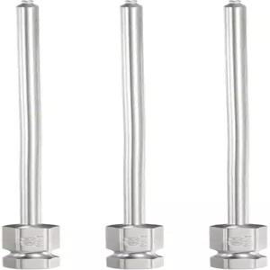 HARFINGTON 3pcs 볼 엔드 육각 드라이버 비트 H1.5 1.5mm 헤드 1/4인치 생크 6인치 길이 마그네틱 S2 스틸