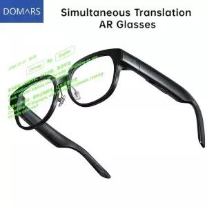 도마스 AR 스마트 글래스 AI 동시 통역 자막 표시 오프라인 번역 문서 데모(HUD 내비게이션 포함)