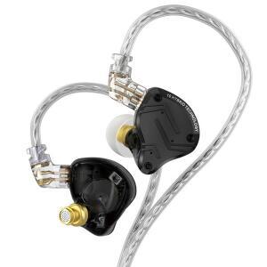 KZ ZS10 PRO X HIFI 베이스 헤드셋 하이브리드 이어폰 스포츠 소음 차단 이어버드 ZSN AS16 ZSX ZAS