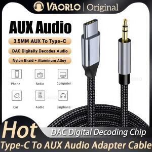 1m/1.5m/2m USB-C - 3.5mm 오디오 케이블 헤드폰  자동차 스테레오  iphone 호환 15  samsung 호환  샤오미