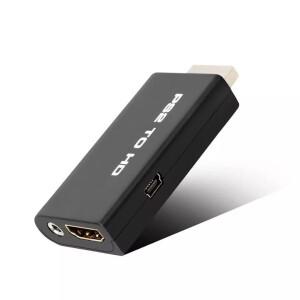 플스호환-HDMI 호환 오디오 비디오 변환기  플스호환 디스플레이 모드용 3.5mm 출력을 갖춘 전체 1080P 어
