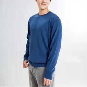스파오 [MERINO] 라운드넥 풀오버 SPKWE4TM01-K)