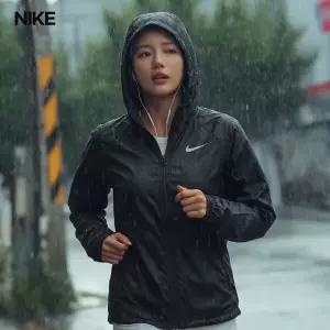 나이키 여성 에센셜 우븐 후드 야상 바람막이 자켓 점퍼 CU3218-010
