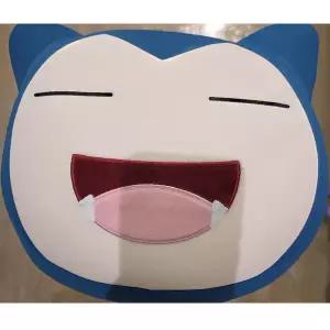 포켓몬스터 잠만보 쿨 얼굴쿠션 30X27cm 잠만보 냉감쿠션