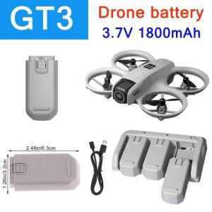 GT3 미니 소형 드론 배터리 충전기  3.7V 1800mAh GT3/GT3 Max/i1 PRO