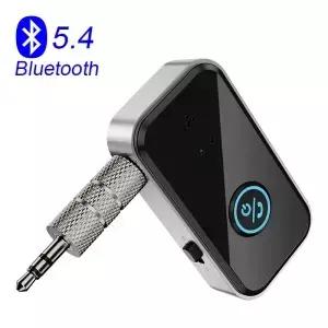 블루투스 5.4 송수신기 2 in 1 무선 오디오 차량용 음악 헤드폰 스피커 3.5mm 잭 AUX 어댑터