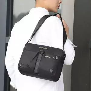 [골드스마일]남성 가방 검정 나일론 수납 가벼운 여행 크로스백 데일리 남자가방