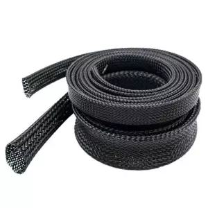 나일론 메쉬 케이블 보호 전선 보호망 정리 슬리브 1 4mm 10MECHATRONICS롤 100
