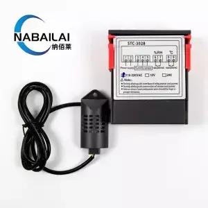STC3028 온도 습도 컨트롤러 디지털 조절기 보호 기능 2 디스플레이 고정밀 12V 24V 110220V