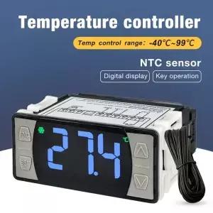 SH512E 30A 115V/230V 이중 전압 온도 조절 스위치 디지털 조절기 컴퓨터 난방 냉각용