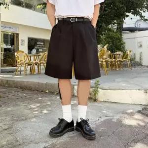 허밍플라이 여름 셋업 반밴딩 린넨 5부 버뮤다 반바지
