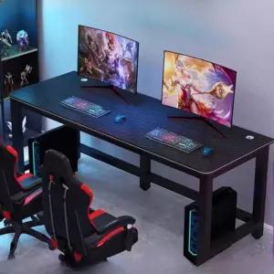 컴퓨터 테이블 게이밍 조립식 더블 노트북 PC책상