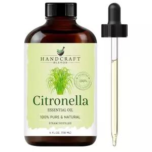 [정품] Handcraft 에센셜 오일 118ml 1팩 시트로넬라 Handcraft Blends Citronella Essential Oil - Huge