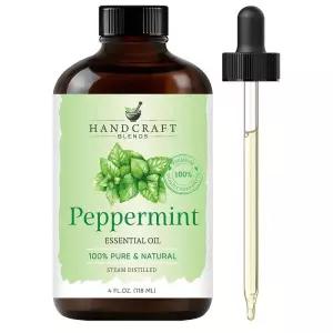 [정품] Handcraft 에센셜 오일 118ml 1팩 페퍼민트 Handcraft Blends Peppermint Essential Oil - Huge