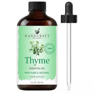[정품] Handcraft 에센셜 오일 30ml 1팩 타임 Handcraft Blends Thyme Essential Oil - 1 Fl Oz - 100