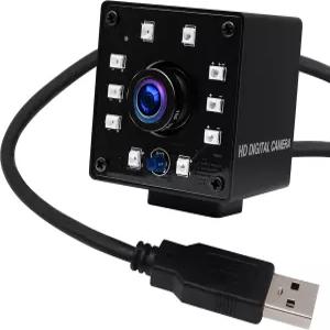 E 080P 주간 투시 USB 카메라 적외선 웹캠 컴퓨터용 미니 UVC 고속 HD PC 3.6mm 렌즈 00fps CCTV 노트북 맥