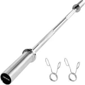 VEVOR 4FT/6FT 바벨 2인치 웨이트 플레이트 장착 근력 운동 역도 스쿼트 데드트 벤치 프레스 컬 오버헤드