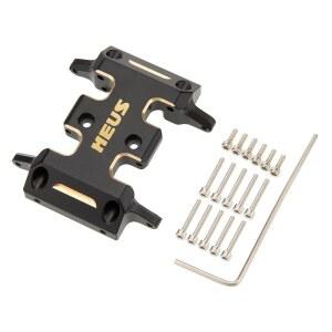 축 SCX24 1/24 RC 크롤러 업그레이드를 위한 MEUS 레이싱 20g 황동 스키드 플레이트 (황동)