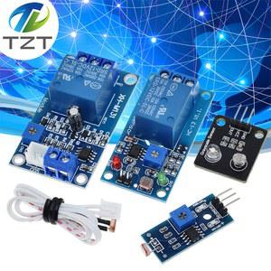 TZT 5V 2V 조명 스위치 밝기 릴레이 모듈 용 제어 센서 포토 Arduino 레지스터 0A 자동 감지