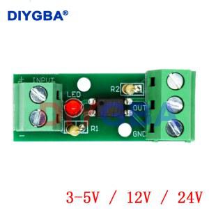 채널 웨이 광 커플러 3V 5V 드라이브 PC8 절연 광전 레일 보드 PLC 2V 모듈 홀더 24V 7 모터 EL8 절연체