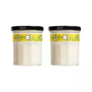[정품] MRS. MEYER'S CLEAN DAY 아로마테라피 소이캔들 허니서클 140g 2개