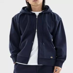 Dickies 디키즈 멀티 로고 헤비웨이트 후드 집업 Navy 3909298