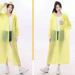가벼운 간편 패션 롱 패션우비 슬림 우비 일회용 성인용 레인코트
